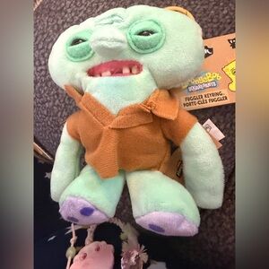 Fuggler SpongeBob 5-Inch Plush Keyring (Squidward) by ZURU.